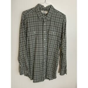 Onward‎ Reserve Plaid blue/brown Button down size xl